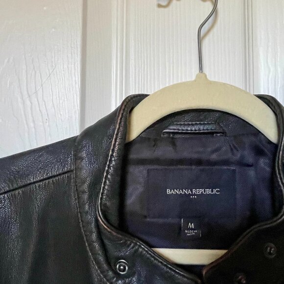 Banana Republic Leather Jacket - Picture 2 of 2